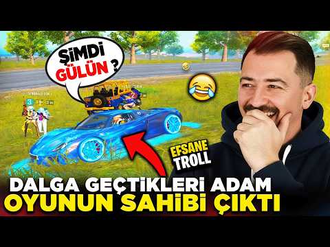 DALGA GEÇTİKLERİ ADAM OYUNUN SAHİBİ ÇIKTI 😳