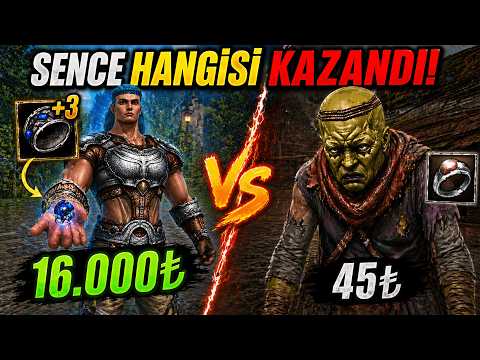 BU OYUN BOZUK! 45₺ vs 16.000₺ 😱 Knight Online