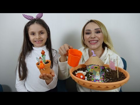 Gerçek Çimli Sihirli Peri Bahçesi Yaptık!