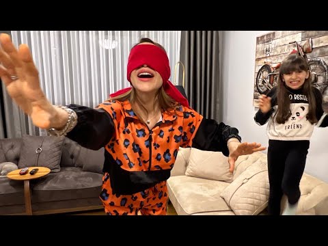 EVDE KÖREBE OYNADIK! ÇOK EĞLENDİK !!
