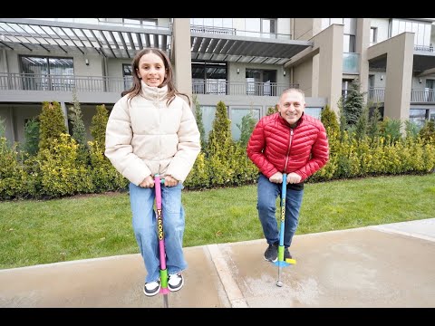 LİNA İLE İLK T-POGO ZIPZIP DENEMEMİZ !?