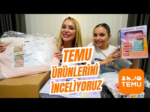 LİNA'YA SÜRPRİZ TEMU ALIŞVERİŞİMİZ ! TEMU KUTU AÇILIMI ( UNBOXING )