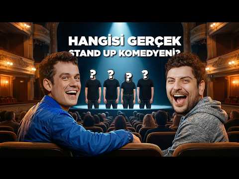 HANGİSİ GERÇEK STAND-UP KOMEDYENİ?! ft. @AyniSinemalar