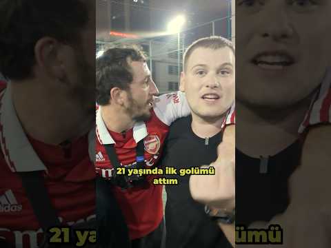 "21 YAŞIMDA İLK GOLÜM!"