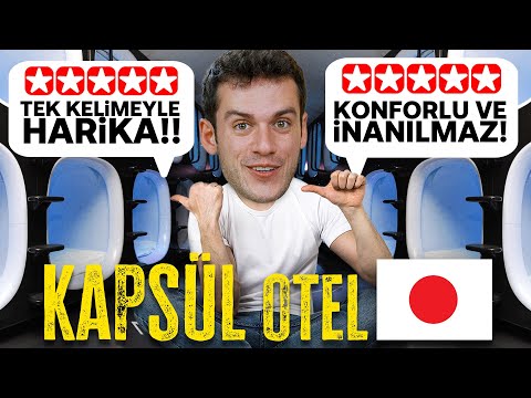 DÜNYANIN EN İYİ KAPSÜL OTELLERİ! (Japonya)