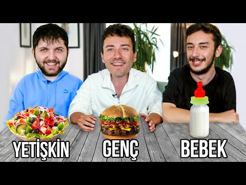 BEBEK , GENÇ veya YETİŞKİN YEMEK YARIŞMASI !? 👶🏼👦🏻👵🏻