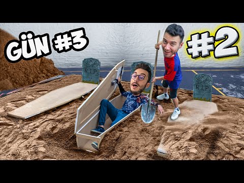 MEZARDAN SON ÇIKAN KAZANIR ?! #2 ⚰️💀