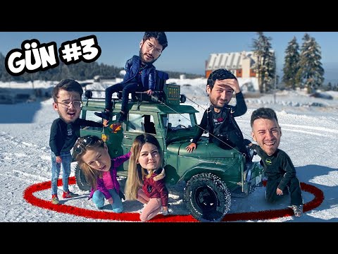 ARABADAN ELİNİ SON ÇEKEN KAZANIR ?! #3 ❄️⛄️