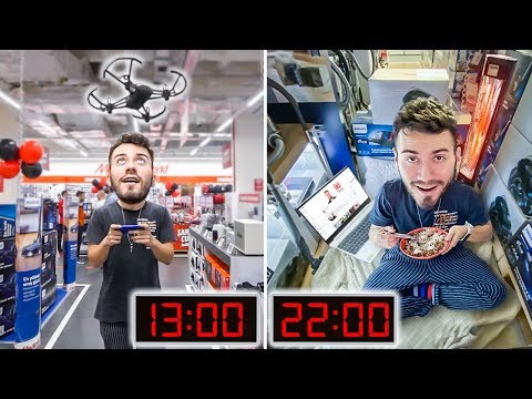 24 SAAT MAĞAZADA YAŞAMAK ?!