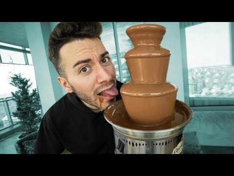 ÇİKOLATA ŞELALESİ CHALLENGE !!