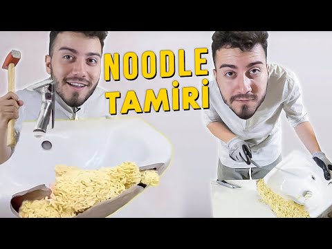 NOODLE İLE TAMİR YAPMAK GERÇEK Mİ? #ManyakDeney