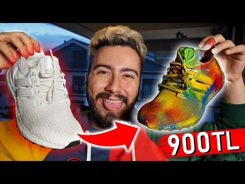 900 TL AYAKKABIMI BOYADIM 🌈