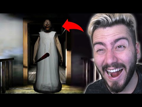 DELİ KADIN GRANNY OYUNU BİTİRMEK *Kaçtım*