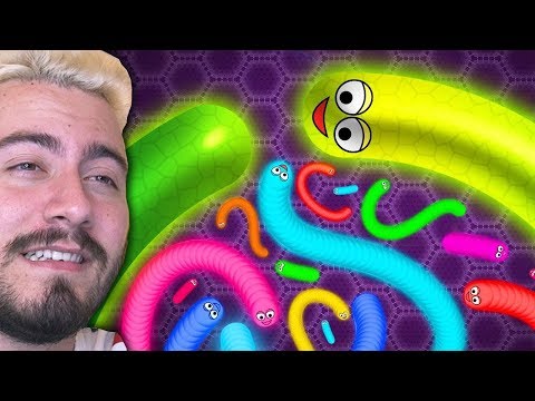 1 MİLYON SKOR DÜNYA REKORU DEV YILAN !! (Wormate.io)