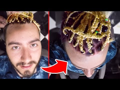  AFRİKA SAÇ ÖRGÜSÜ YAPTIM (Korkunç Sonuç.)