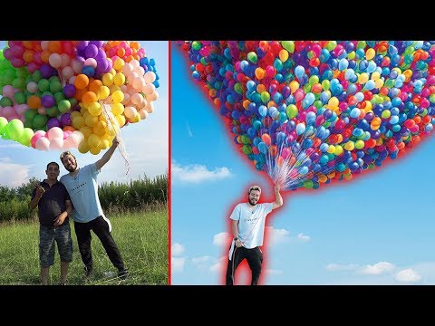 10.000 TANE BALONLA UÇMAK ?!?!