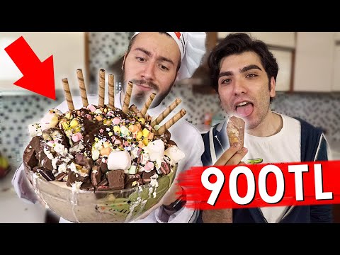 900 TL VS 1 TL DONDURMA YAPTIK #BunaDeğerMi