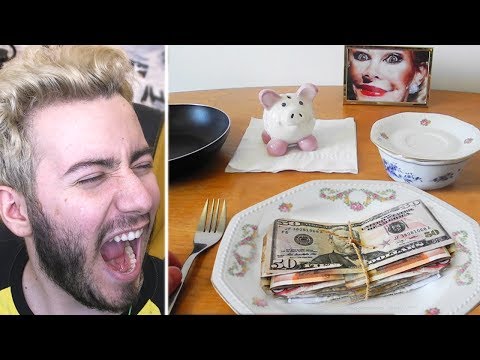 ÖĞLE YEMEĞİNDE PARA YİYEN ADAM ?!