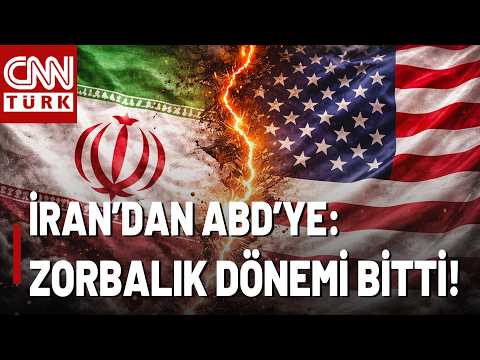 İran'dan ABD'ye: Biz Güçlüyüz, Kimsenin Zorbalığına İzin Vermeyiz!