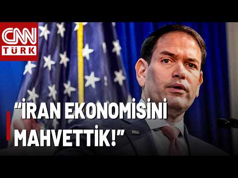 SON DAKİKA🚨ABD Dışişleri Bakanı Rubio'dan İran Sözleri! "İran Hürmüz'de Şantaj Yapıyor"