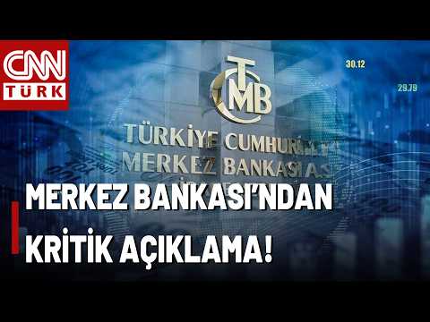 SON DAKİKA🚨Merkez Bankası'ndan Enflasyon Açıklaması! "Savaşın Etkisini Hissediyoruz"