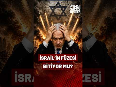 İsrail'de Füze Stoğu Endişesi! Olası Savaşta İsrail Biter Mi?