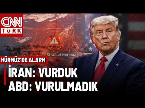 Hürmüz'de Sıcak Restleşme! İran "ABD Gemisini Vurduk" Dedi, ABD Anında Yalanladı