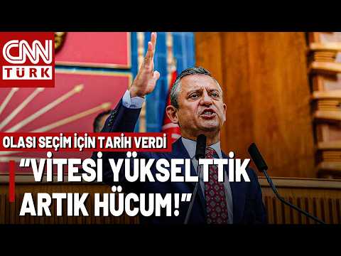 Özgür Özel: "Seçim En Geç Ekim 2027'de" CHP Neden Erken Seçim İstiyor?