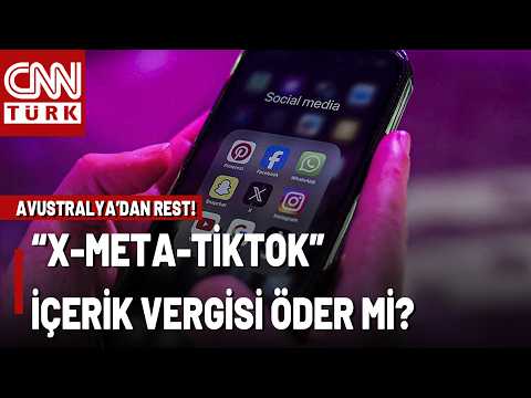 Avustralya'dan Örnek Sanal Medya Adımı! Tasarı: "Meta-Google-Tiktok Haber Vergisi Ödesin"