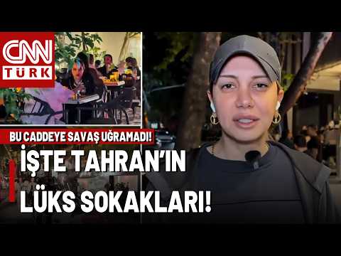 Tahran'da Gece Hayatı Akıyor! Fulya Öztürk İran'ın En Lüks Caddesinde Halkın Nabzını Ölçtü...