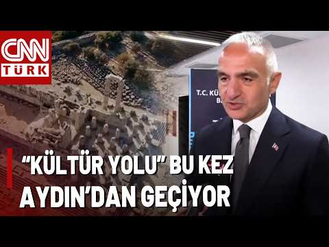 Kültür Ve Turizm Bakanı Mehmet Nuri Ersoy CNN TÜRK'te! "Kültür Yolu" Bu Kez Aydın'dan Geçiyor