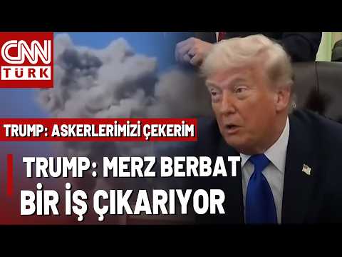 Trump'tan Almanya'dan Sonra İtalya Ve İspanya'ya Da Tehdit! "Askerlerimizi Çekerim"