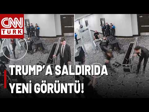 Saldırgan Polis Arama Noktasından Böyle Geçmiş! İşte Trump'a Son Saldırının Yeni Görüntüleri...