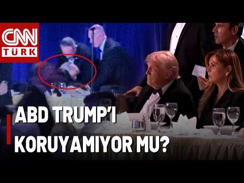 ABD'de Güvenlik Zafiyeti Mi Var? Trump'ın Katıldığı Yemekteki Saldırıda Neler Yaşandı?