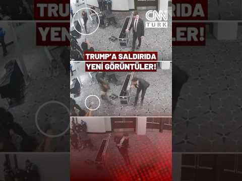 Trump'a Silahlı Saldırıda Yeni Görüntüler Ortaya Çıktı!