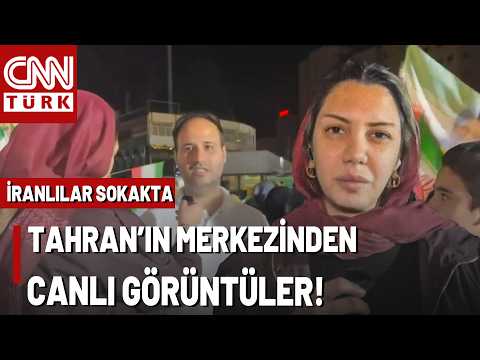 CNN TÜRK Tahran'ın Kalbinde! Patlama Sesleri Duyuldu: Tahran Sokaklarında Durum Ne?
