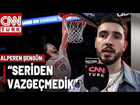 "Tarih Yazmak İstiyoruz" Milli Yıldız Alperen Şengün'den CNN TÜRK'e Özel Açıklamalar