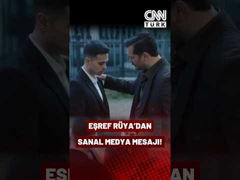 Eşref Rüya'dan Sanal Medya Mesajı: Hayat Bilgisayar Oyunu Değil!