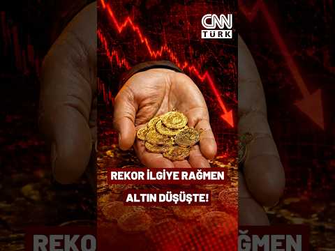 Rekor Satışa Rağmen Altın Düşüşte! Altında Düşüş Sürecek Mi?
