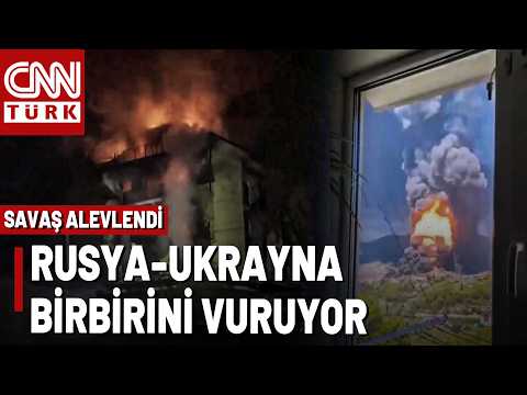 Ukrayna Stratejik Tesisi Vurdu, Rusya Toplu Konutları Bombaladı!
