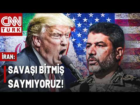 Ateşkes Var Ama Gerilim Sürüyor: İran Teyakkuzda! İran’dan Net Mesaj: “Savaşı Bitmiş Saymıyoruz”