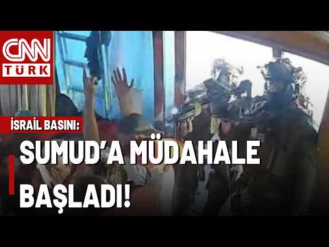 SON DAKİKA🚨İsrail Basını Açıkladı: "Sumud Filosuna Müdahale Başladı!"