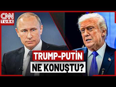 Trump ve Putin 1,5 Saat Ne Görüştü? İşte ABD Başkanı Trump'tan Oval Ofis'te Açıklamalar!