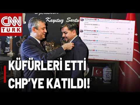 Arif Kocabıyık CHP'ye Katıldı, Rozetini Özgür Özel Taktı! Özel, Kocabıyık'a Neden Rozet Taktı?