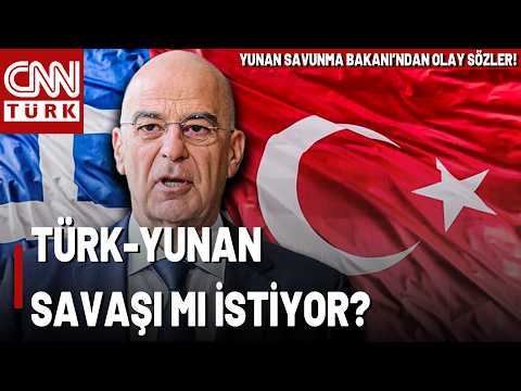 Dendias'ın Türkiye Düşmanlığı: "Potansiyel Saldırgan Ülke" Dedi! Türkiye İle Savaş Mı İstiyor?