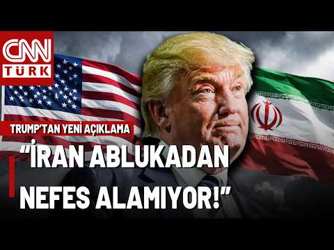 SON DAKİKA🚨ABD Başkanı Trump Axios'a Konuştu, Abluka Mesajları Verdi! "Bombardımandan Daha Etkili"