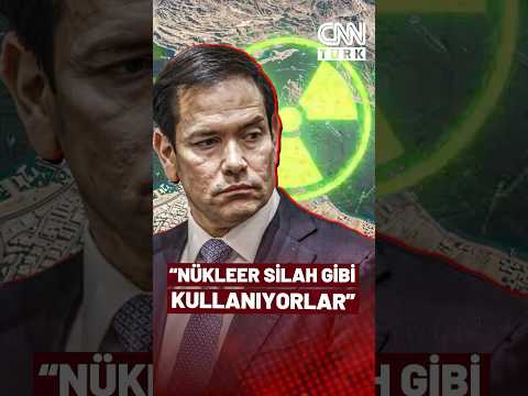 Rubio’dan Çarpıcı Benzetme: “İran, Hürmüz'ü Ekonomik Nükleer Silah Gibi Kullanılıyor”