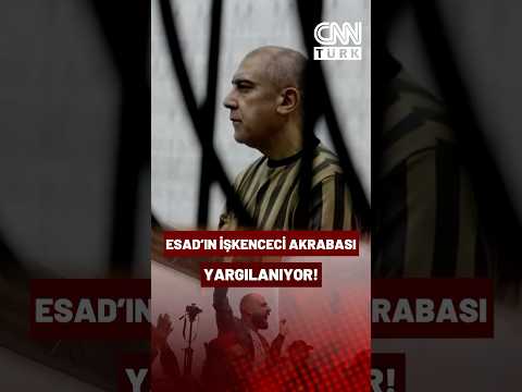 Esad'ın İşkenceci Akrabası Yargılanıyor! İşte Atıf Necib'in Parmaklıklar Ardındaki O Görüntüleri...