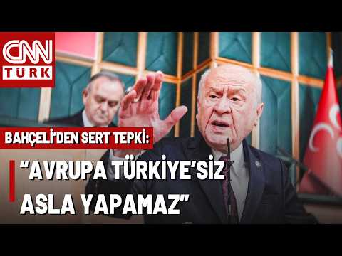 SON DAKİKA🚨 "Von Der Leyen'in Sözleri Kaza Değil" Devlet Bahçeli'den AB'ye Tepki...