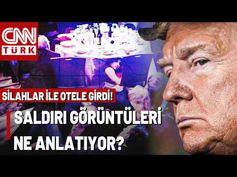 Trump Apar Topar Salondan Çıkarıldı! ABD’yi Şoka Sokan Saldırı: Silahlar Nasıl İçeri Sokuldu?